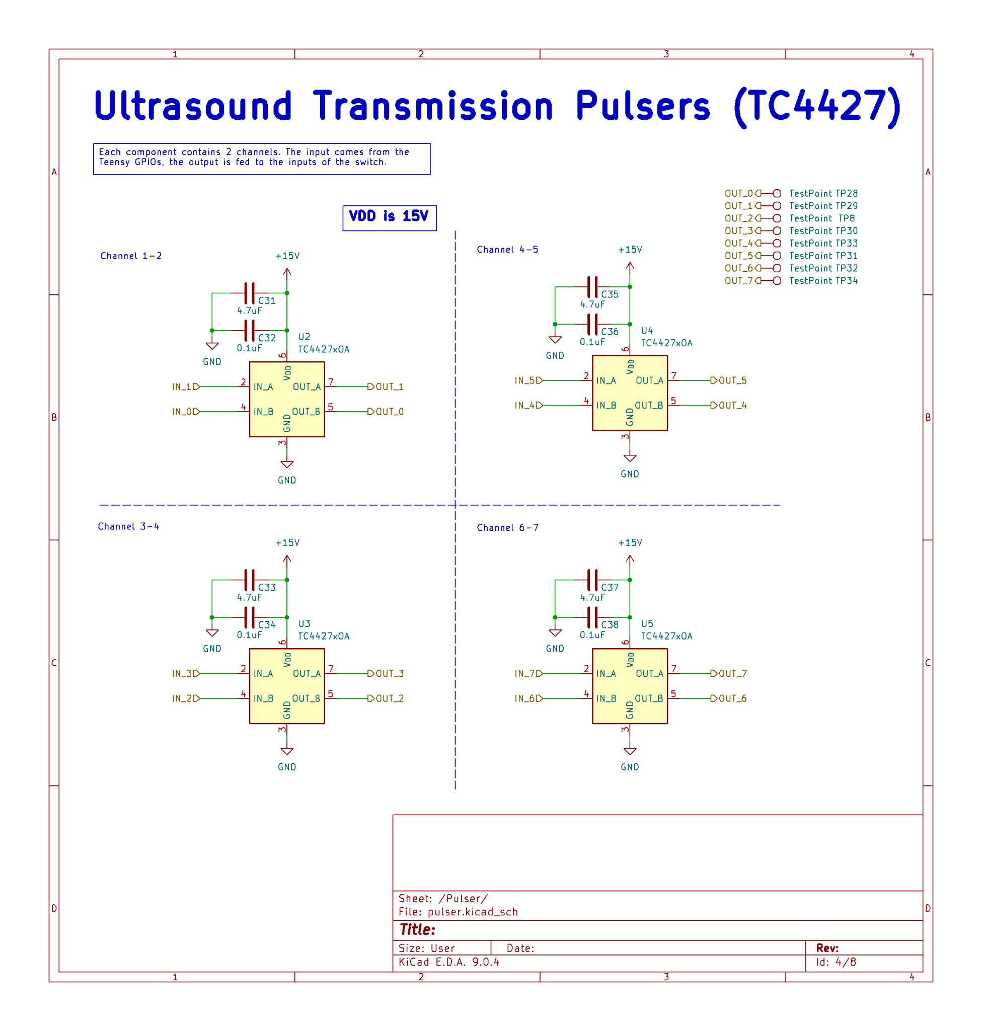 Pulsers schematic.