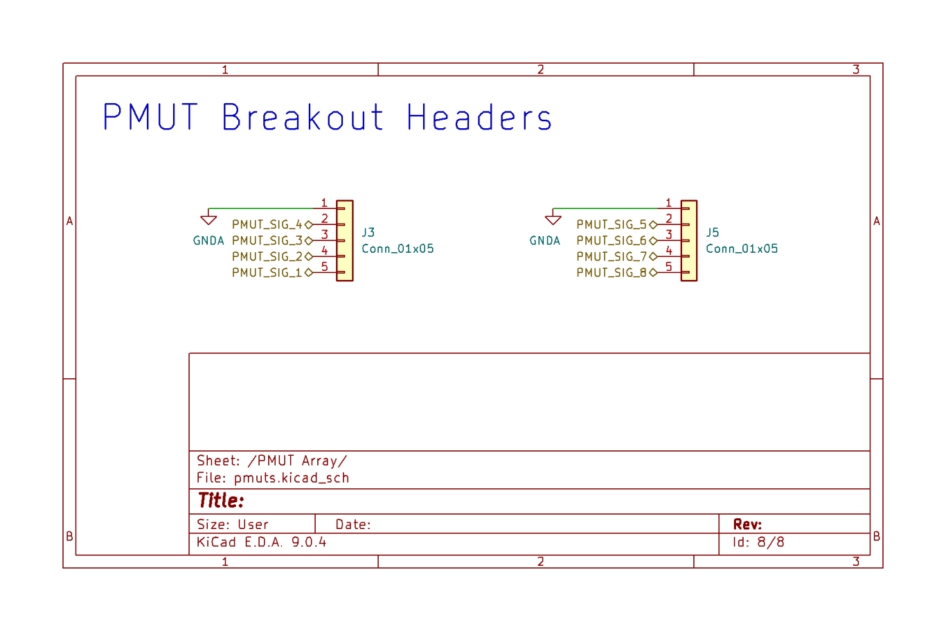 Transmit/receive switch schematic.